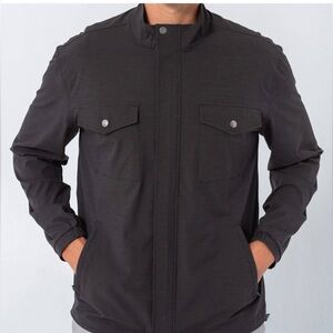 Linksoul Men's Black Boardwalker Full-Zip Windbreaker - NWT - Size L